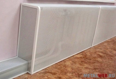 Металлические перфорированные экраны для батареи (радиаторов) отопления